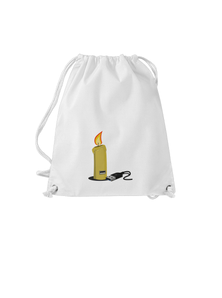 USB svíčka vak White