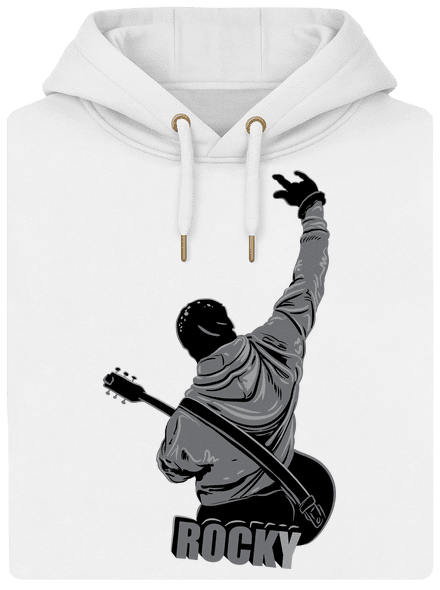 Rocky unisex mikina premium Snowwhite