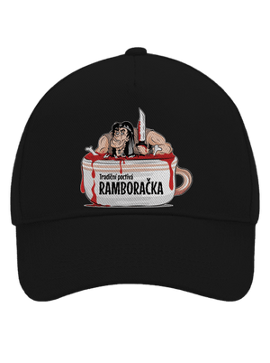 Ramboračka kšiltovka baseballka Black
