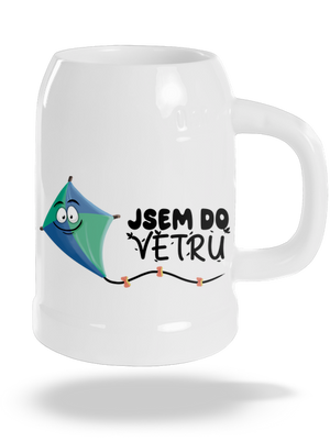 Do větru půllitr White