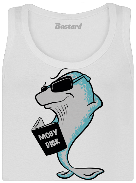 Moby Dick dámské tílko klasické White