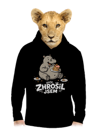 dětská mikina klokanka