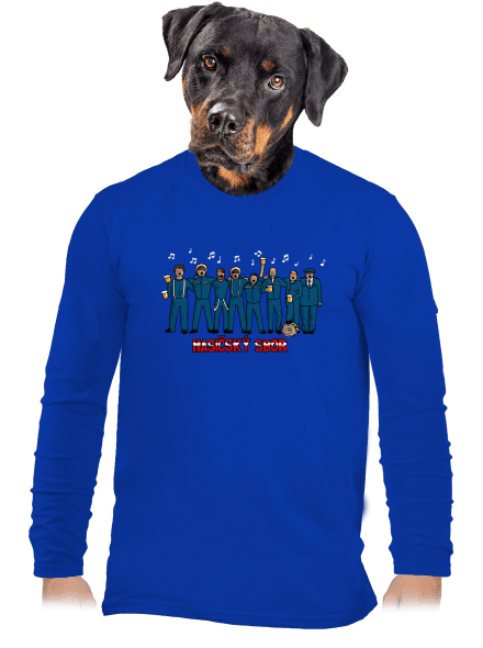 Hasičský sbor pánské dlouhý rukáv Royal Blue