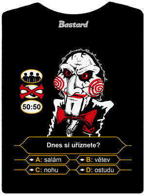 Milionář dámské tričko Black