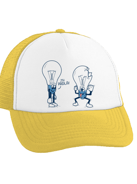 Prdlá kšiltovka truckerka Sunflower cap