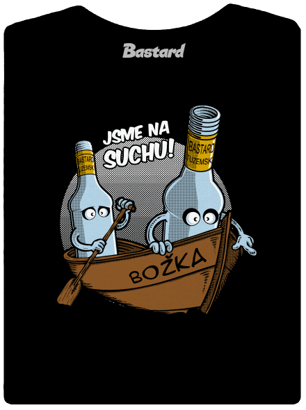 Na suchu dámské tričko premium Black