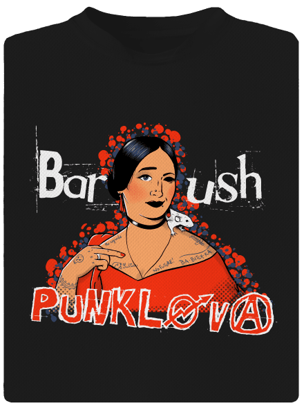 Barush Punklova pánské sportovní tričko Black