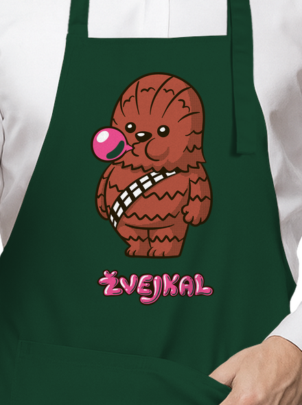 Žvejkal zástěra Bottle Green