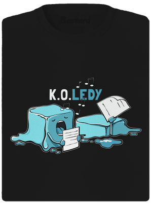 Koledy dámské sportovní tričko Black