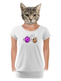 dámské tričko s lemem