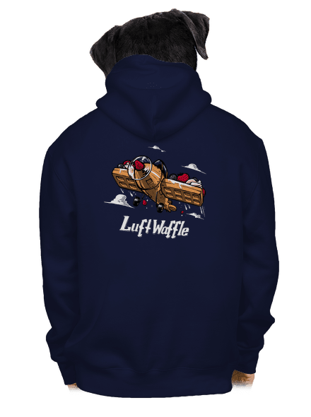 Luftwaffle pánská mikina na zip Navy