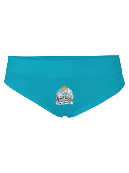 Hory mě přitahují dámské kalhotky Turquoise