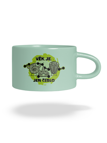 Věk je jen číslo hrnek makronka Mint Macaron