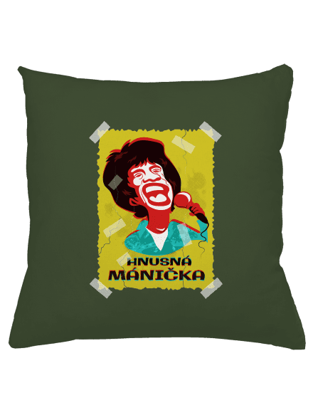 Mánička polštář Olive Green