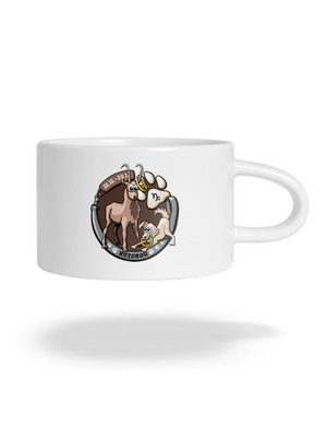 Psí horoskop: Kozoroh hrnek makronka White