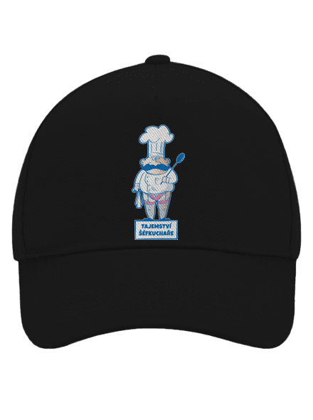 Tajemství šéfkuchaře kšiltovka baseballka Black