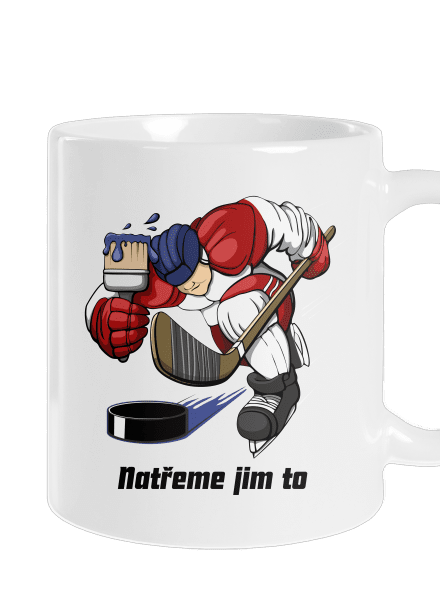 Natřeme jim to - Hokej klasický hrnek White