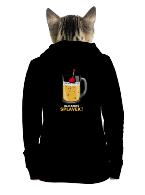 Splávek dámská mikina na zip Black