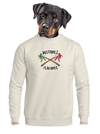 unisex mikina bez kapuce