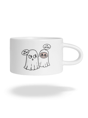 La bu bu hrnek makronka White