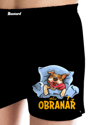 Můj obranář pánské trenky Black