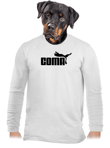 Coma pánské dlouhý rukáv White