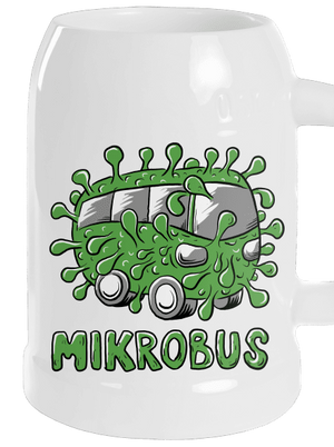 Mikrobus půllitr White