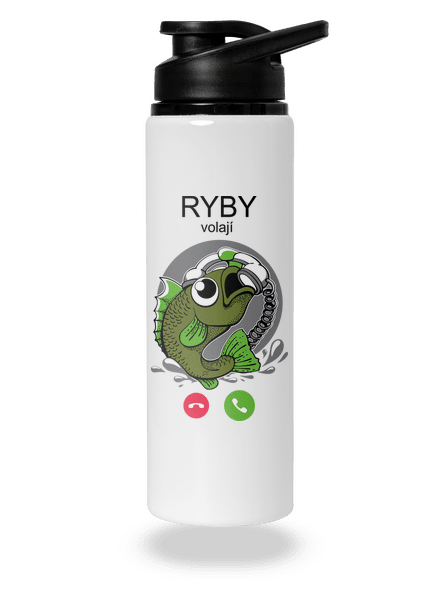 Ryby volají lahev na vodu White