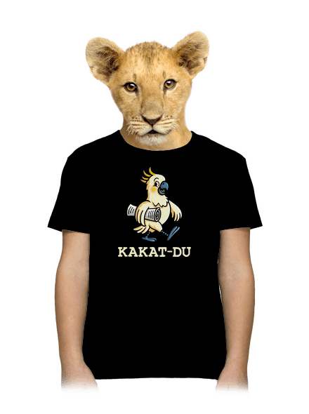 Kakat-du dětské tričko Black