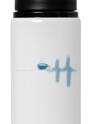 Coffee help lahev na vodu White