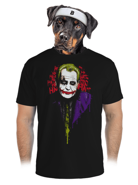 Zeman Joker pánské sportovní tričko Black