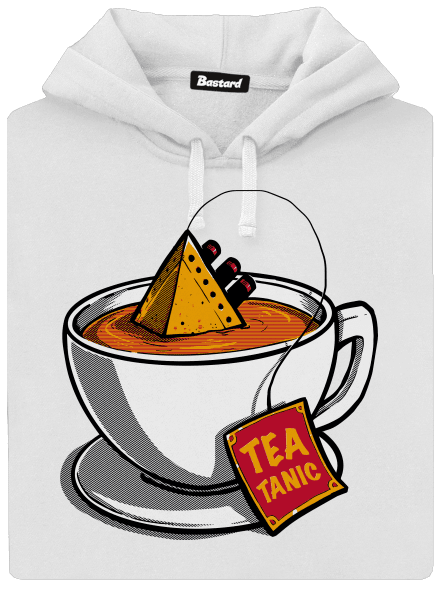 Teatanic dámská mikina klokanka White