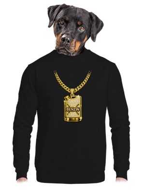 unisex mikina bez kapuce
