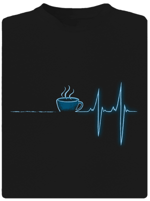 Coffee help dětské sportovní tričko Black