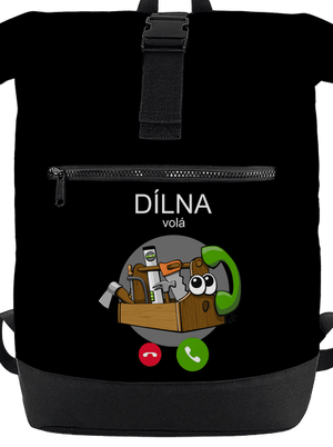 Dílna volá batoh Black