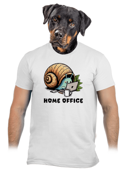 Šnekův home office pánské tričko White