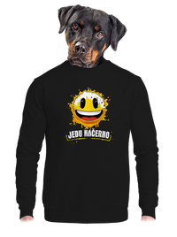unisex mikina bez kapuce