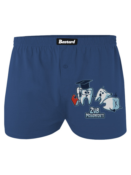 Zub moudrosti pánské trenky Blue