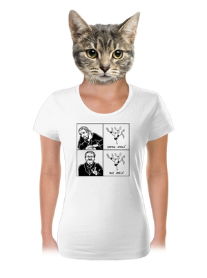 Cimrman: Copak jmelí dámské tričko White