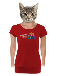 dámské tričko s lemem