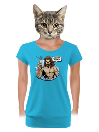 dámské tričko s lemem