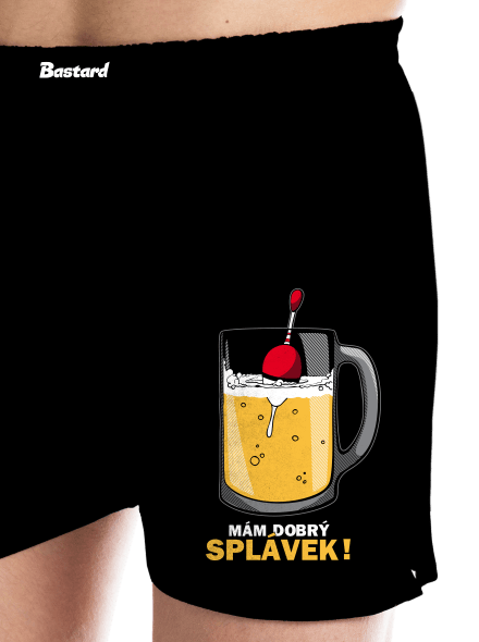 Splávek pánské trenky Black