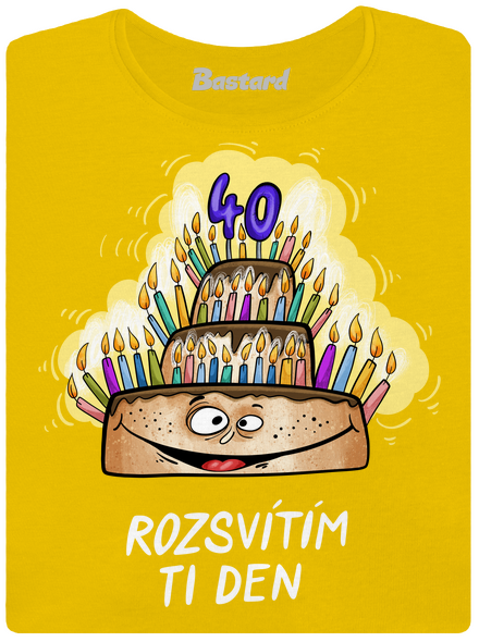 Rozsvítím ti den dámské tričko Yellow