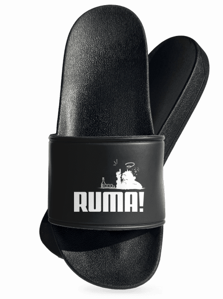Ruma pantofle Black