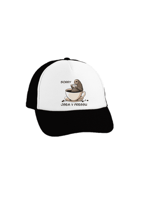 V pressu kšiltovka Black cap