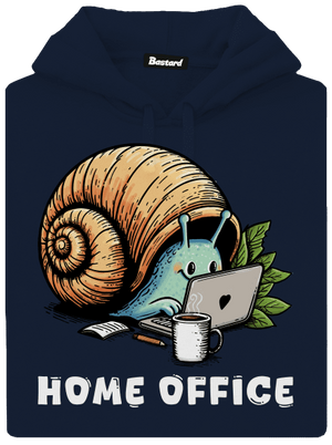 Šnekův home office pánská mikina klokanka Navy