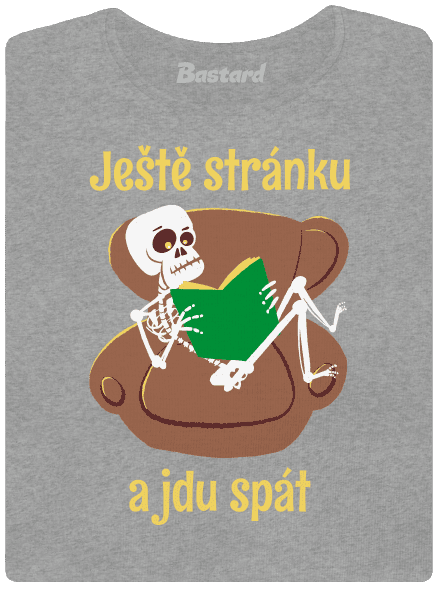 Ještě stránku dámské tričko Dark Gray Melange
