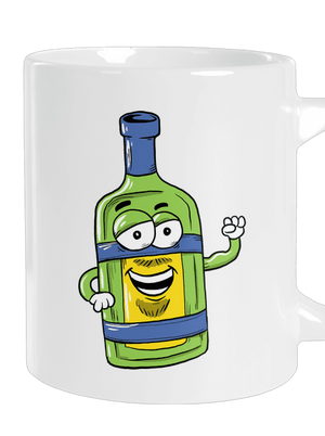 Láska na beton velký hrnek White