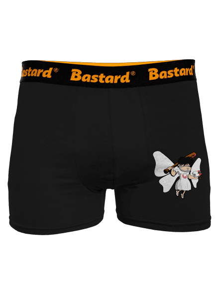 Zoubková víla boxerky Black