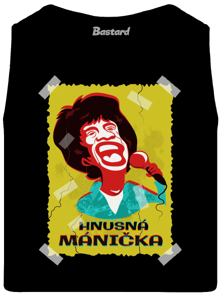 Mánička pánské tílko Black